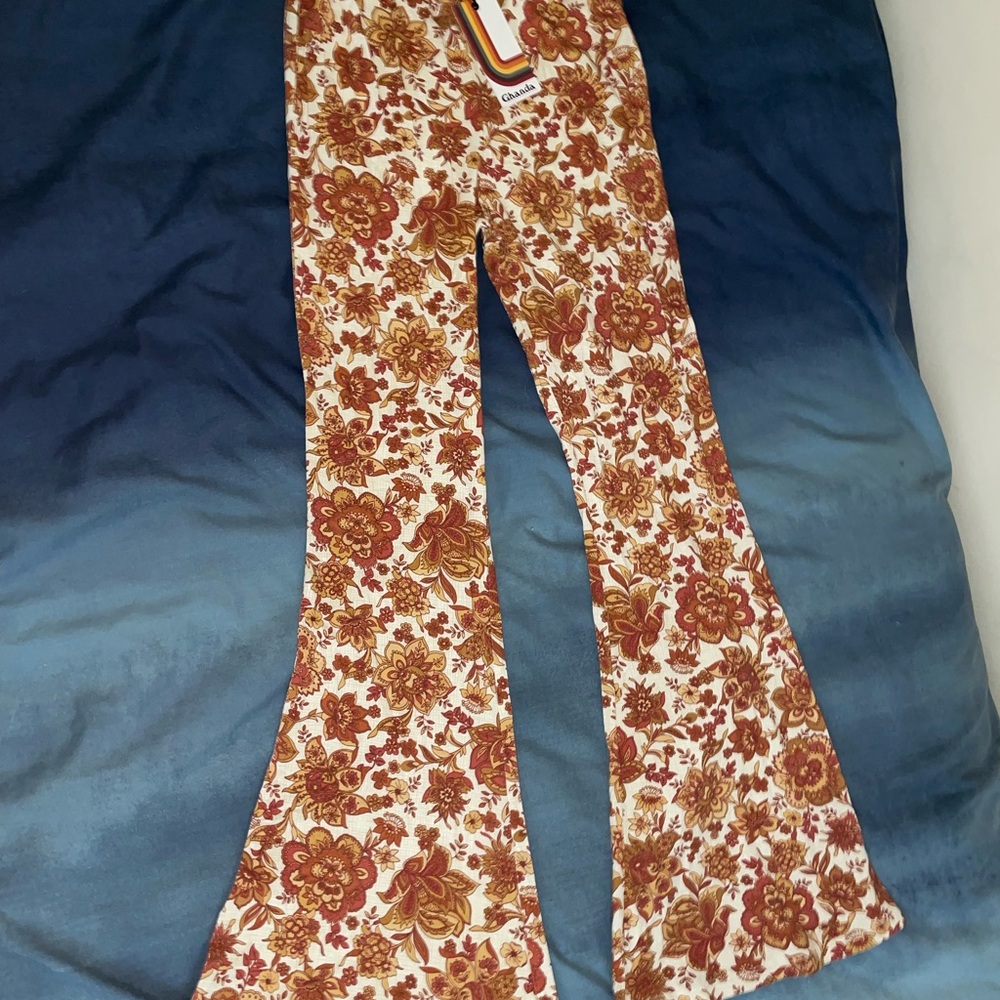 Ghanda Flare Fitted Leggings🧡 - Picture 2 of 4